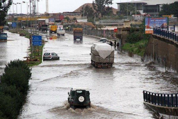 Storm hits Lebanon